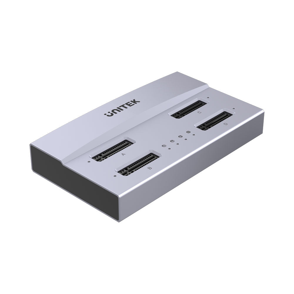 UNITEK USB4 TO M.2 4 BAY SSD DS GRY(S1243BGY01-EU)