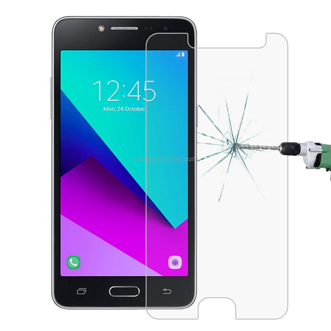 Galaxy J2 Prime / G532 0.26mm 9H Surface Hardness 2.5D Tempered Glass Screen