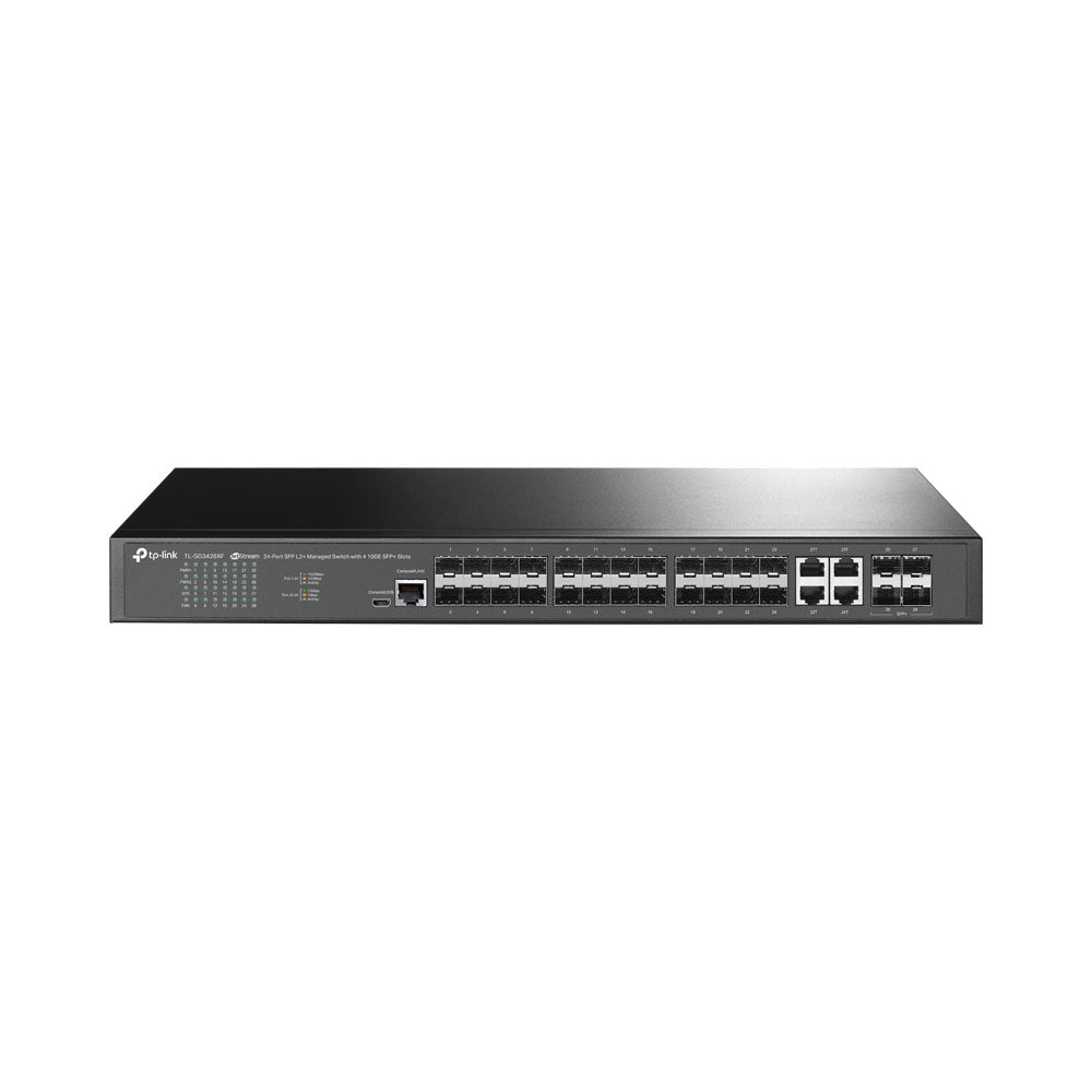 TP-LINK 24-PORT SFP L2+ MAN SW INCL 4 10GE SFP+