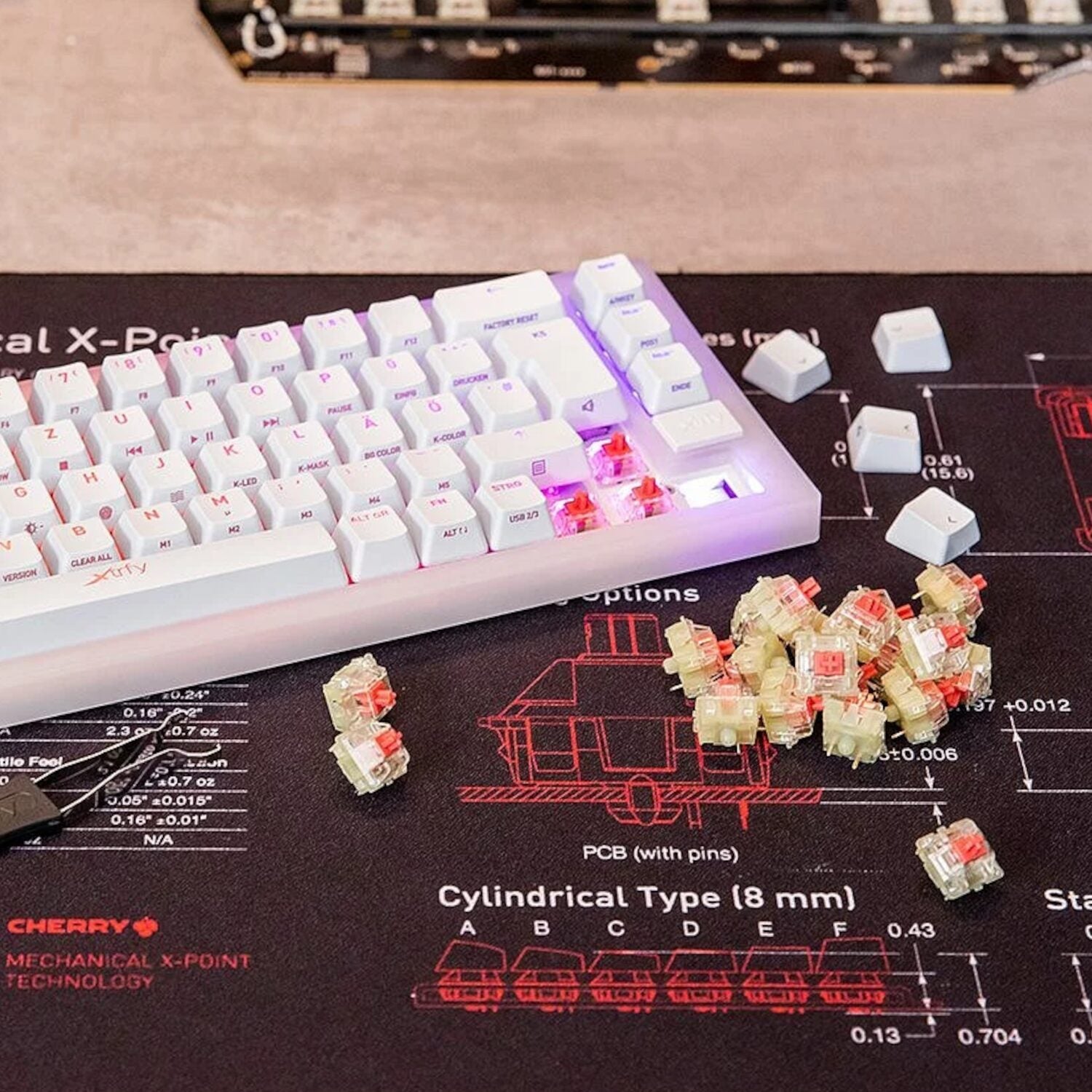 Keychron CHERRY MX2A Silent Red Switch Set – image 5