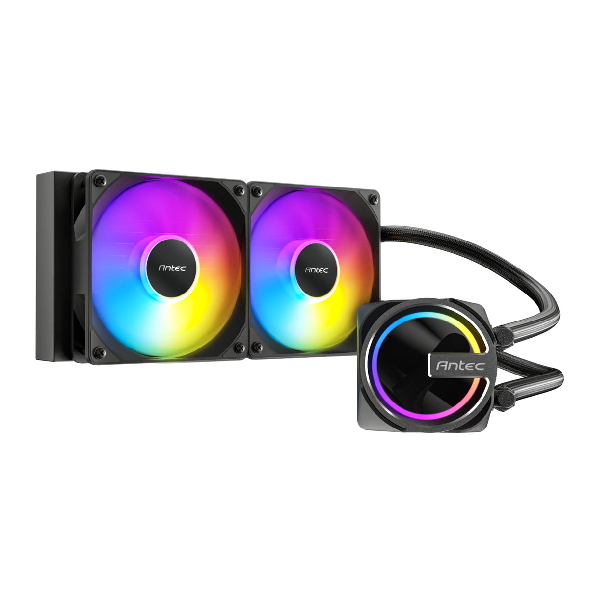 Antec Skeleton 240 ARGB CPU Liquid Cooler Black – image 3