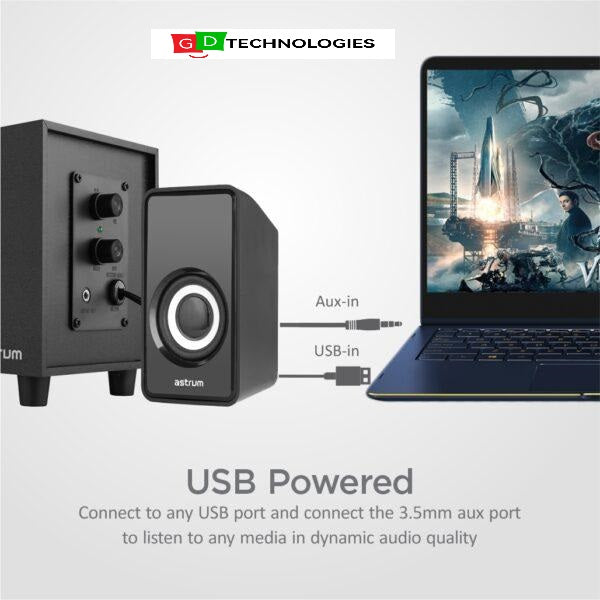 2.1CH 11W Multimedia USB Speaker