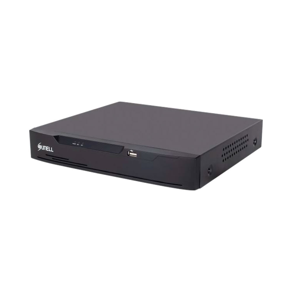 SUNELL HYBRID DVR 4CH, 1 BAY, 1X LAN, H265