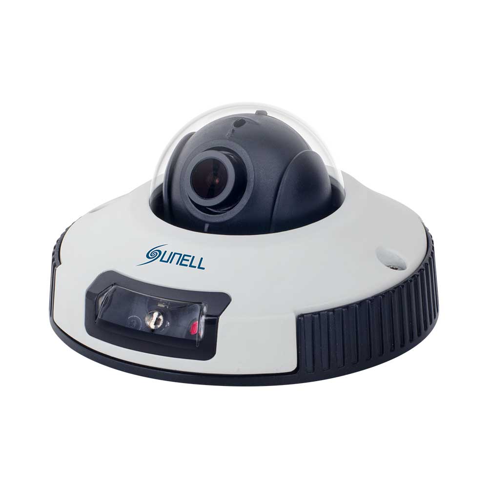 SUNELL IP CEILING DOME 2MP, 1980X1080, POE, MIC