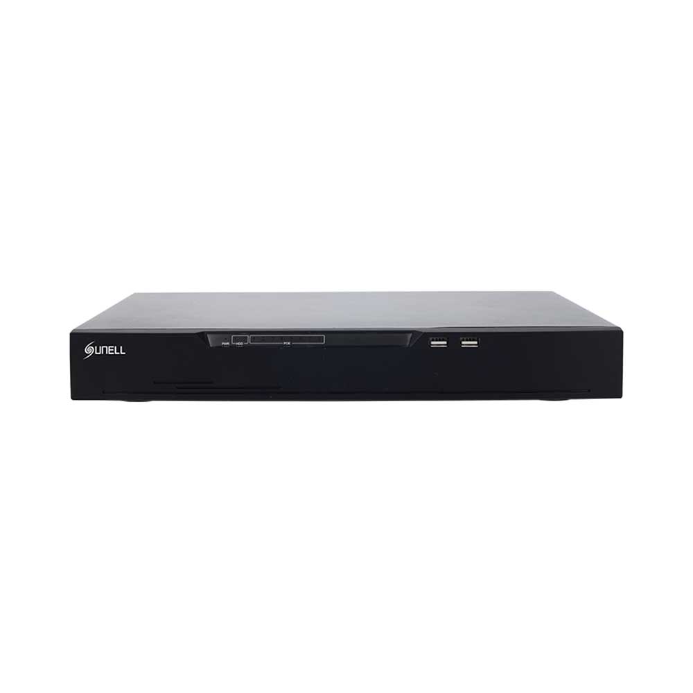 SUNELL NVR 8CH, 2 BAY, 1X LAN, 8X POE, H.265