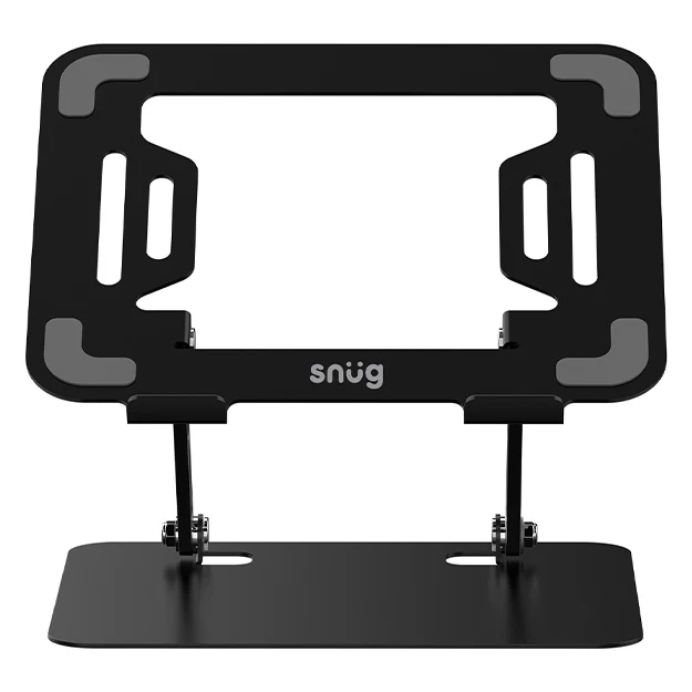 SNUG MULTIANGLE STEEL LAPTOP STAND - SNSTD-LAPMA-BK