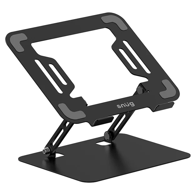 SNUG MULTIANGLE STEEL LAPTOP STAND - SNSTD-LAPRO-BK