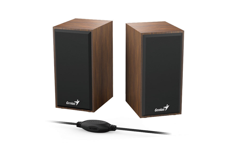 SP-HF180 USB Wooden Stereo Speakers