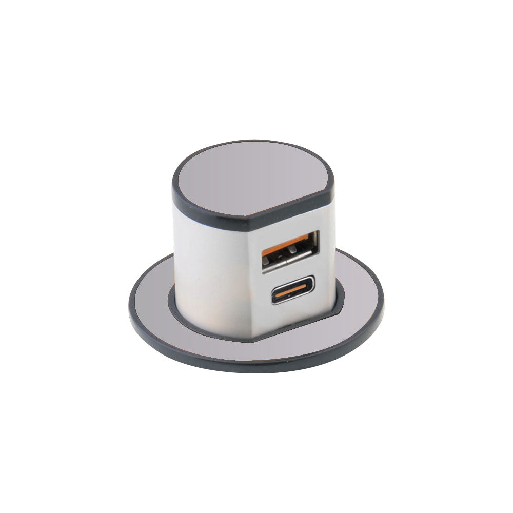 MINI POP-UP DUAL USB QUICK CHARGER(MAX.30W)