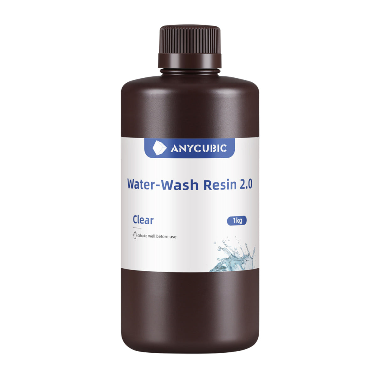 Anycubic Water Wash Resin 2.0 - Clear – image 2