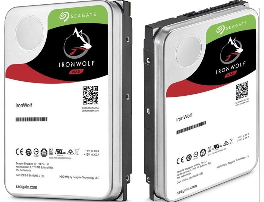 Seagate Ironwolf 8TB 3.5" Internal NAS Drives; SATA 6GB/s ST8000VN002