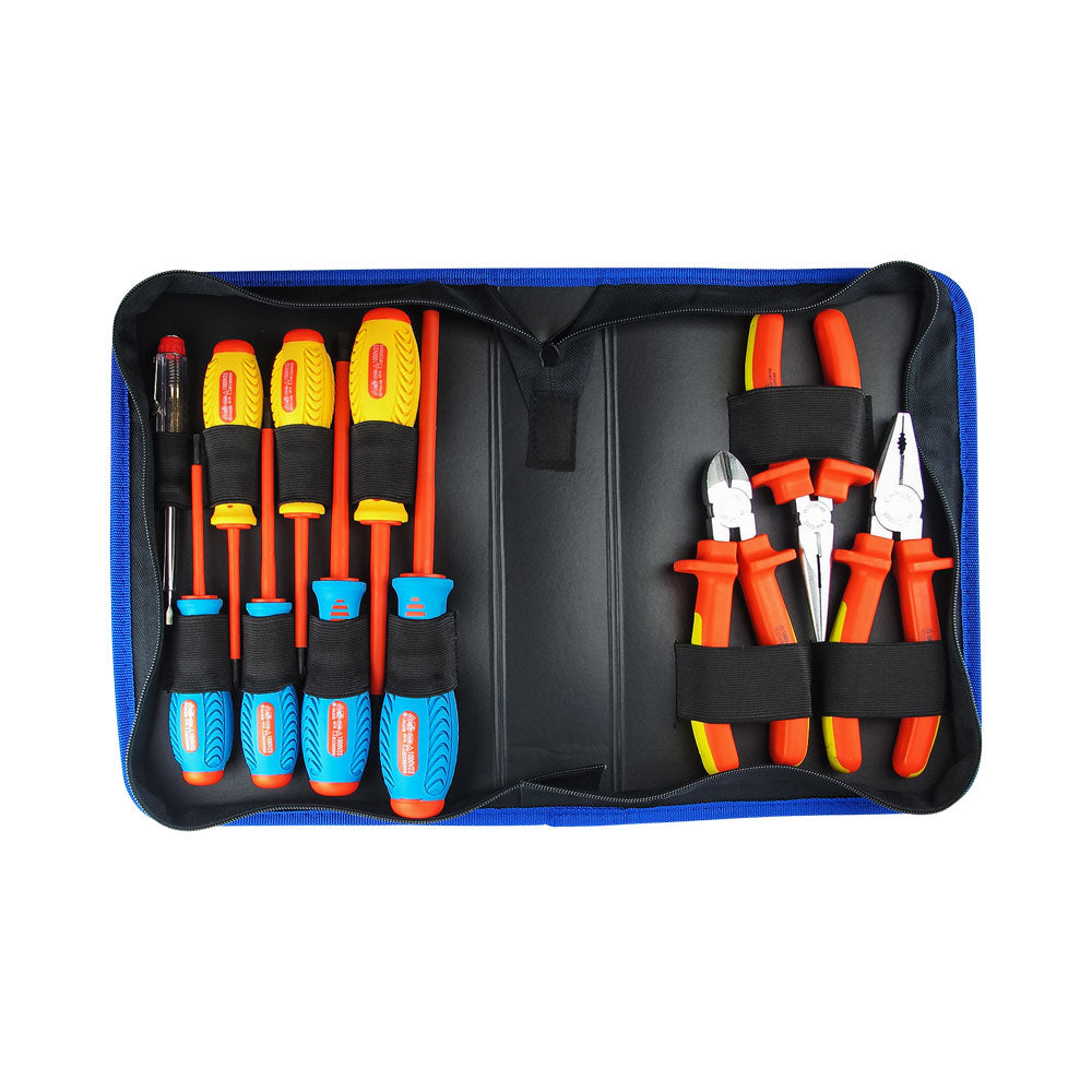 SPROTEK 11-PIECE 1000V  SCREWDRIVER & PLIERS SET