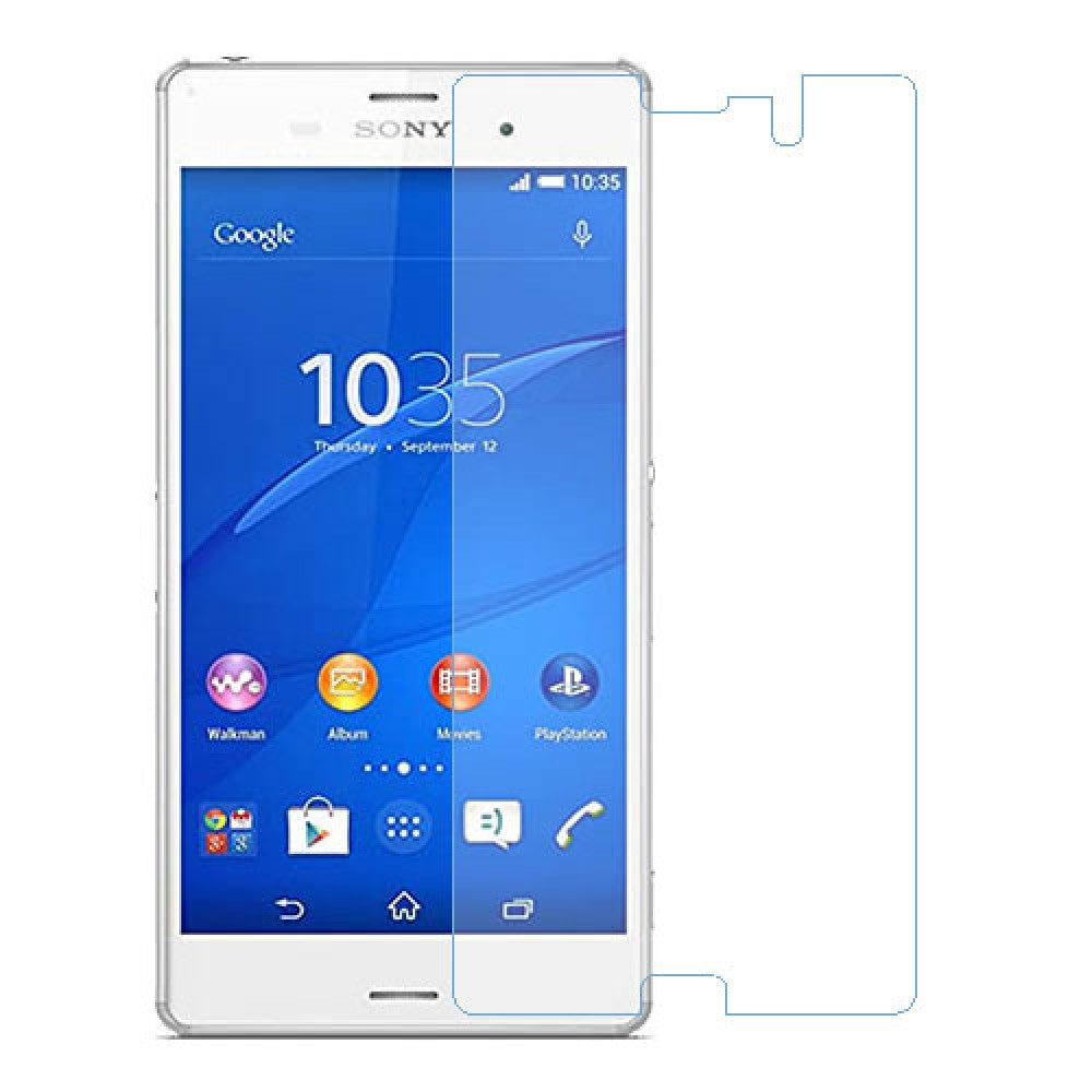 Sony Xperia Z3 Glass 9H Screen Protector