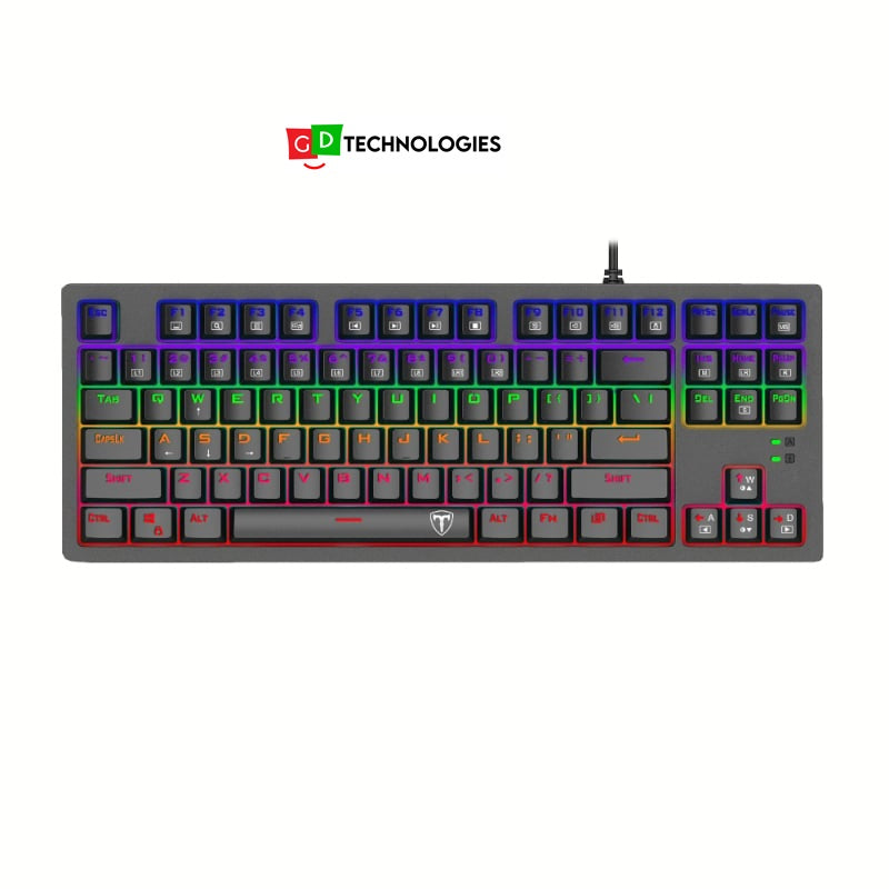 T-Dagger BALI Tenkeyless Rainbow LED Mechanical Gaming Keyboard