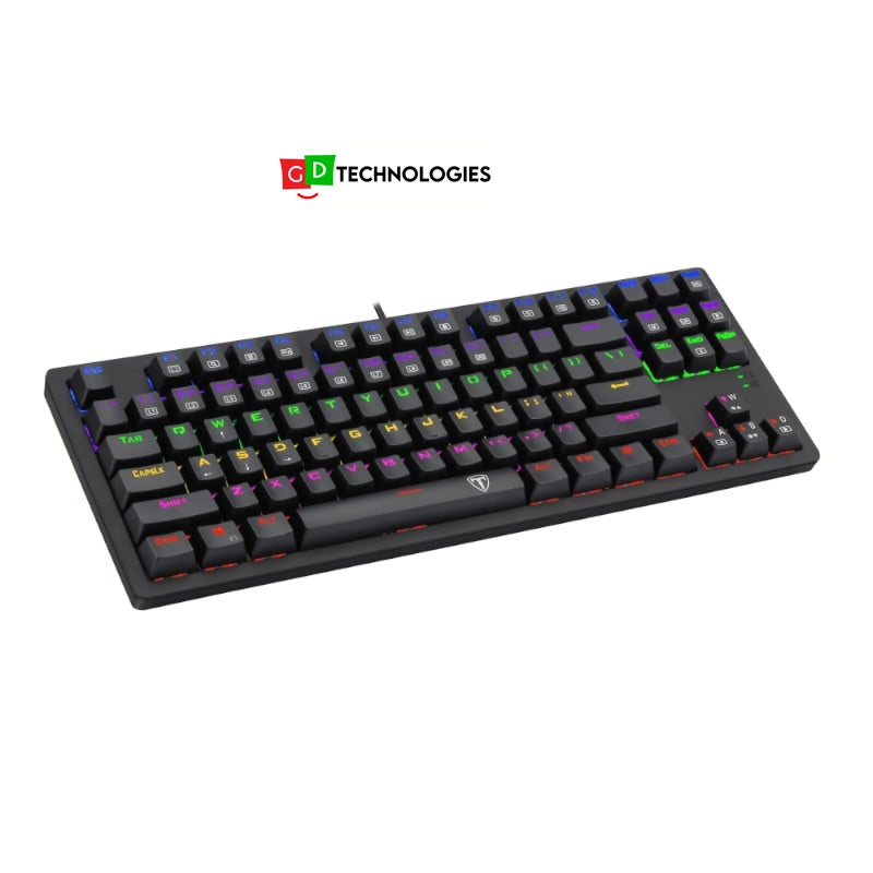 T-Dagger BALI Tenkeyless Rainbow LED Mechanical Gaming Keyboard