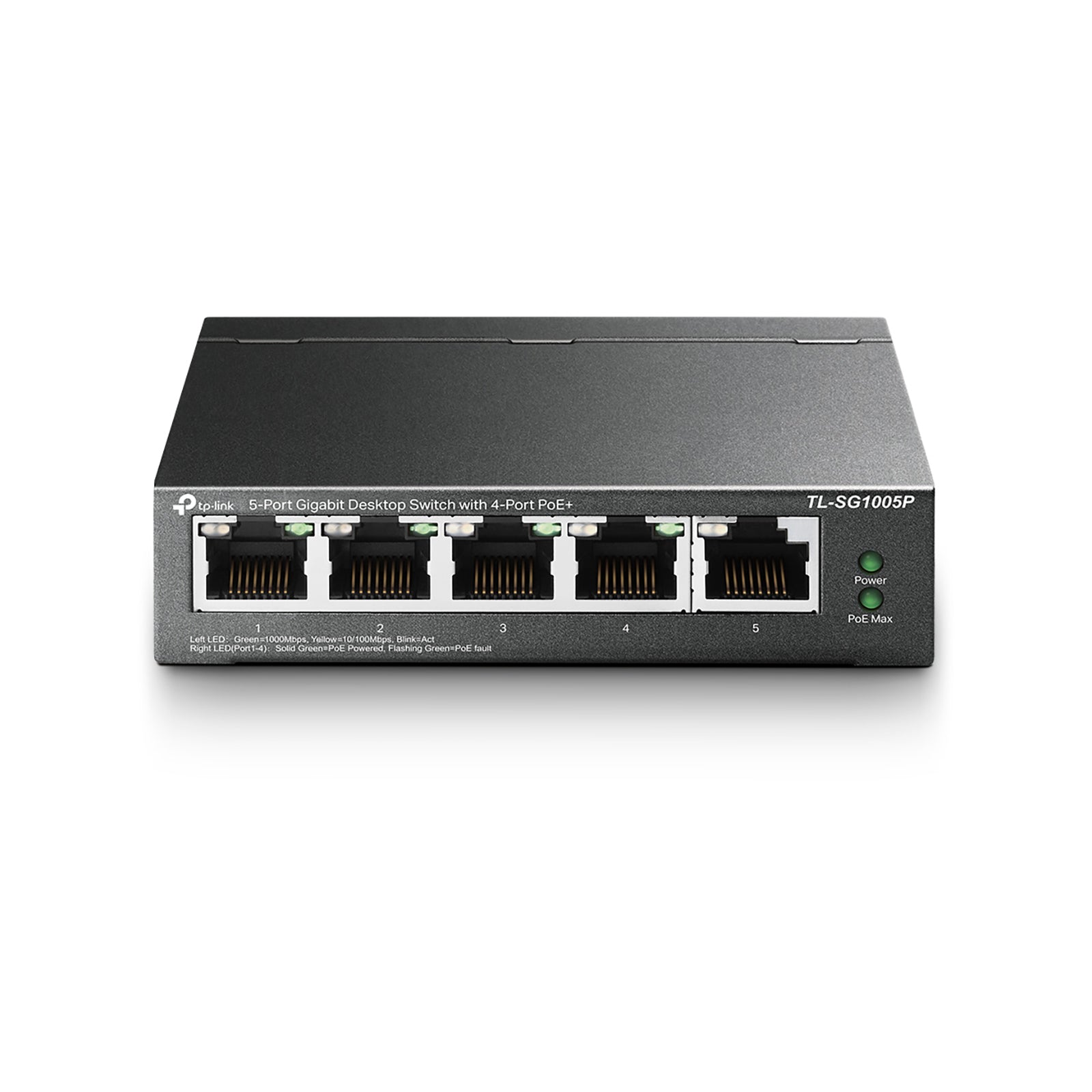 TP-Link 5 Port Gigabit Unmanaged Desktop POE Switch
