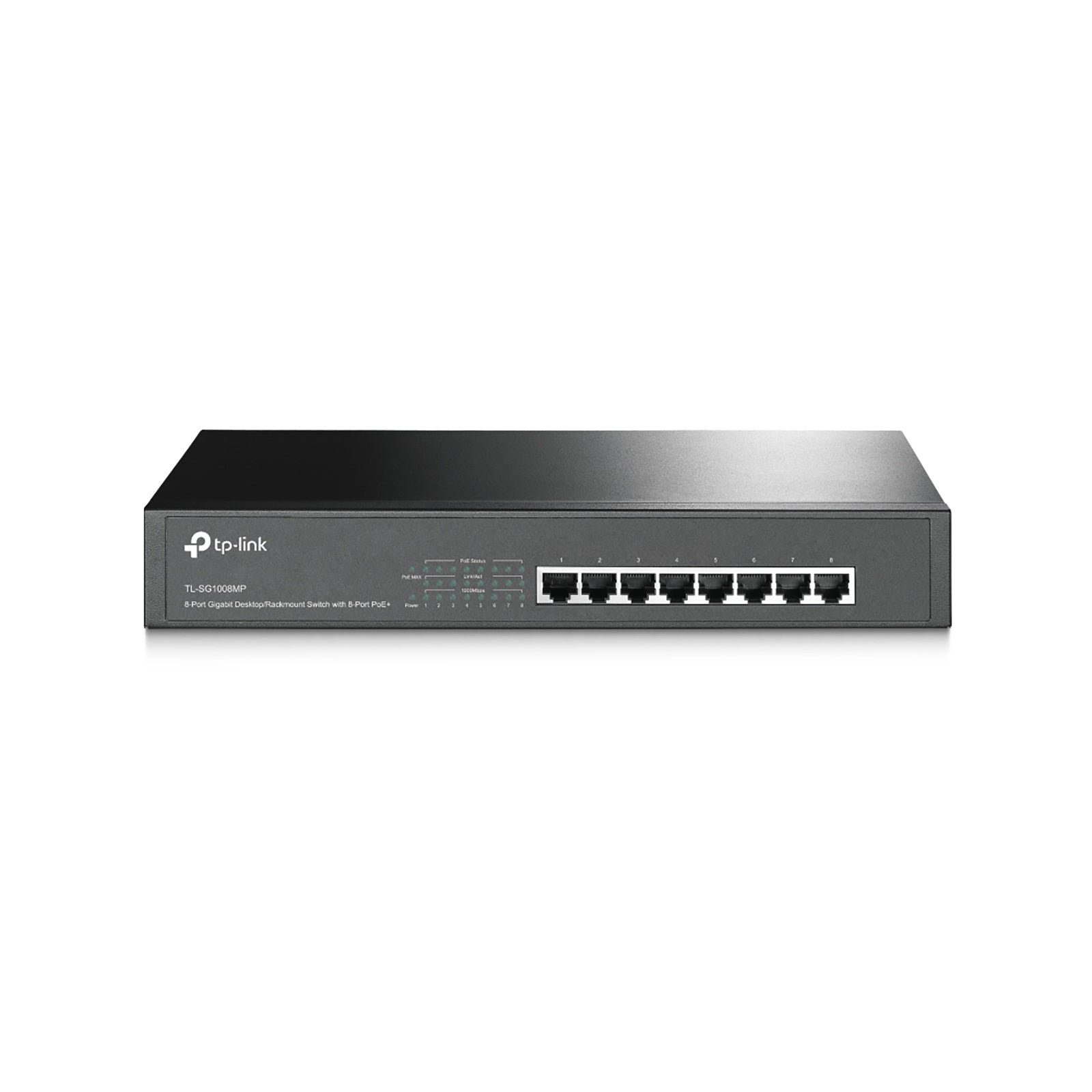 TP-Link 8 Port Gigabit Unmanaged Rackmount POE Switch