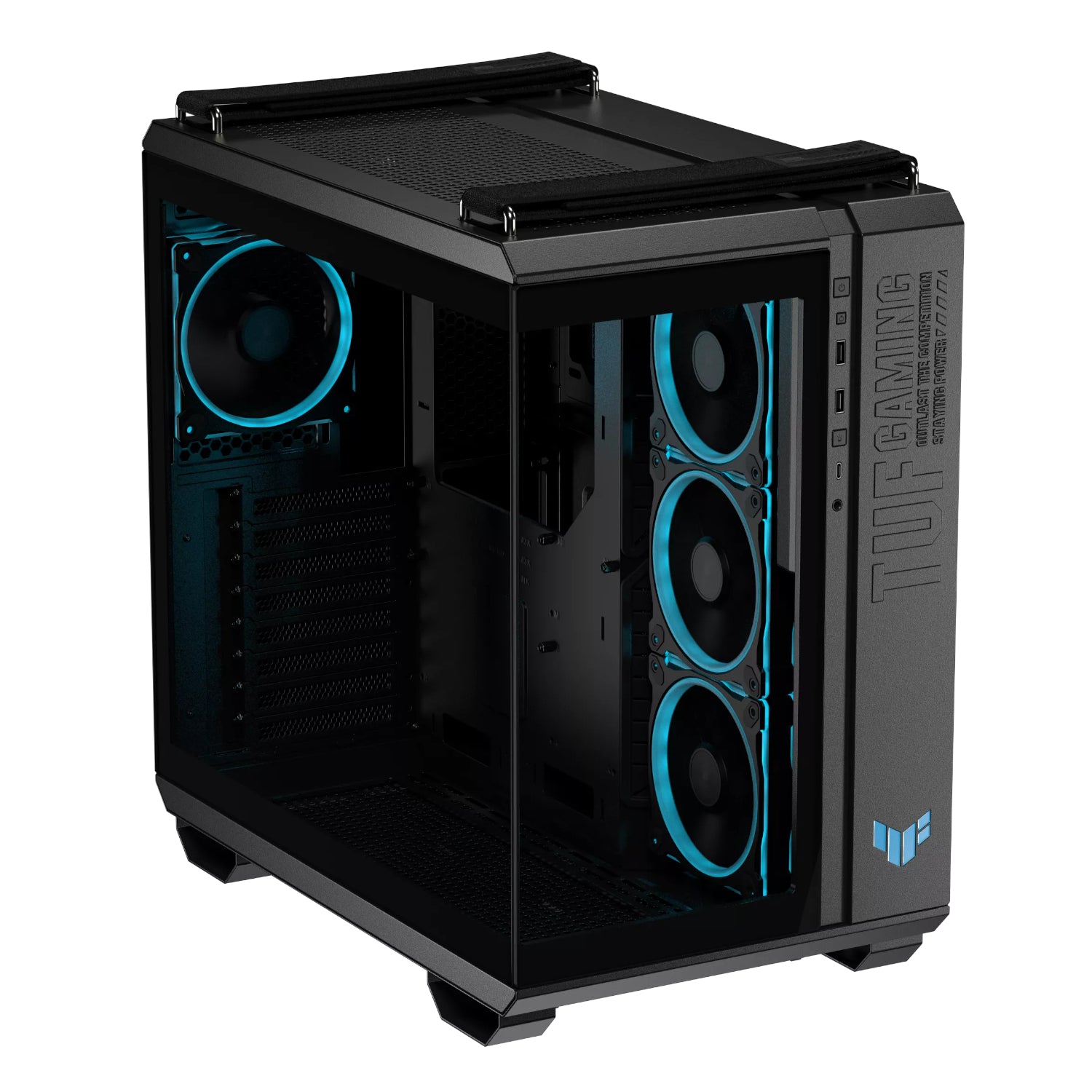 Asus TUF Gaming GT502 Horizon ARGB Mid Tower Chassis - Black – image 5
