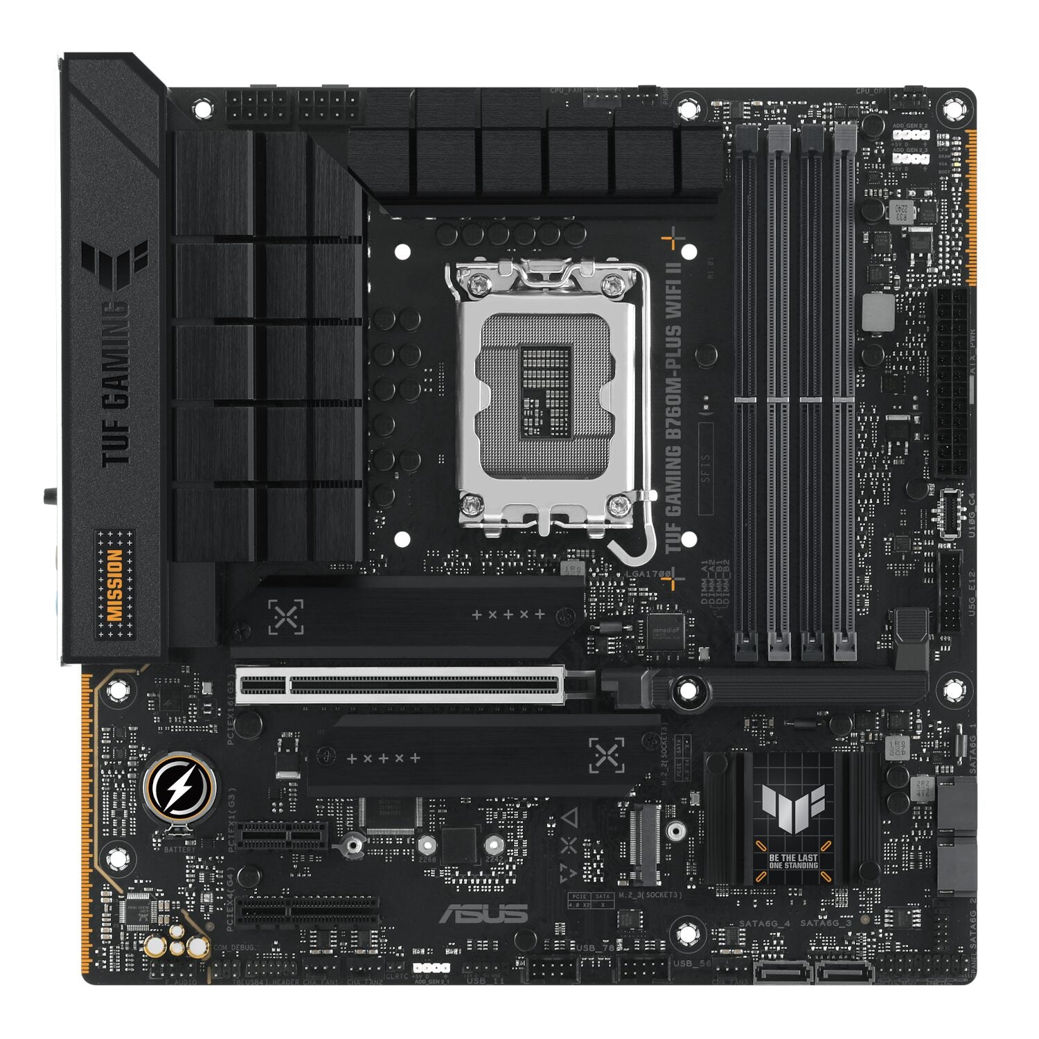 Asus TUF Gaming B760M-PLUS WIFI II - mATX Motherboard – image 2