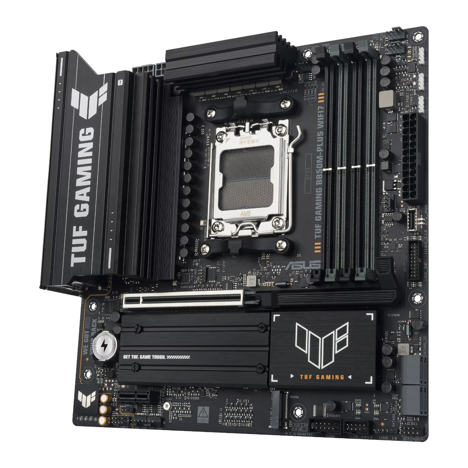 ASUS TUF Gaming B850M-Plus WIFI AMD AM5 M-ATX Gaming Motherboard - image 4