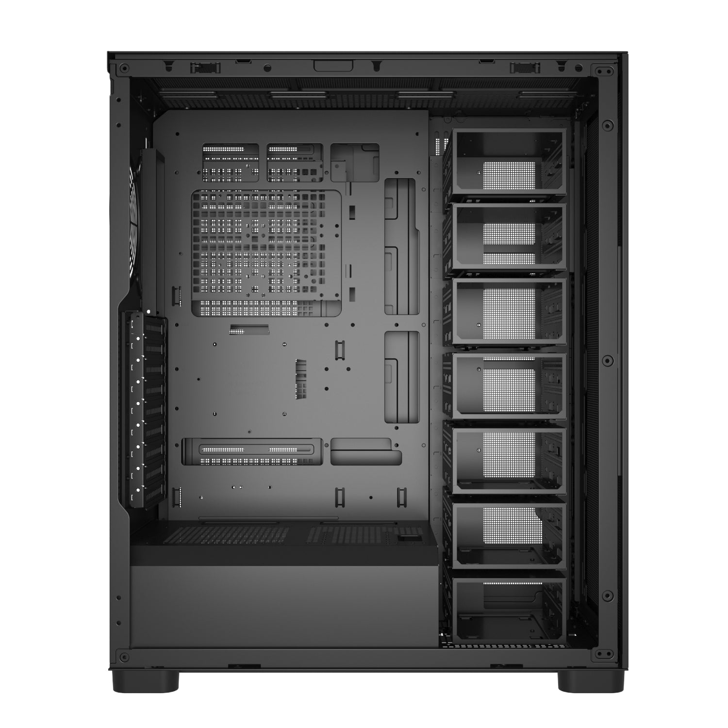 FSP U660 ATX Ultra Tower (Multi-HDD) Desktop Chassis - Black – image 4