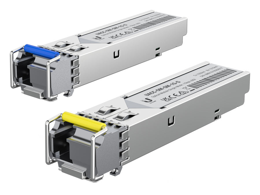 Ubiquiti Single Mode 1.25G LC Bi-Directional SFP 3km | UACC-OM-SM-1G-S-2