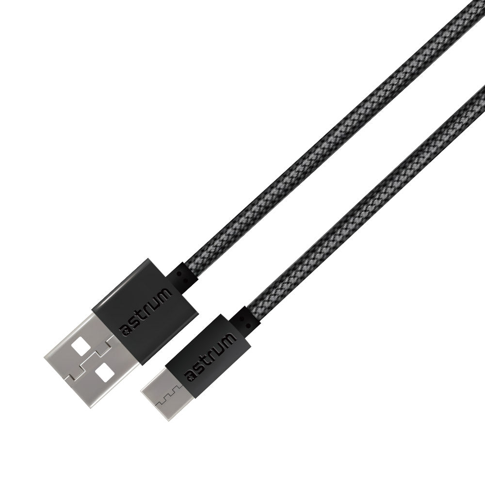 3A USB-A to USB-C Charge & Sync Braided Cable