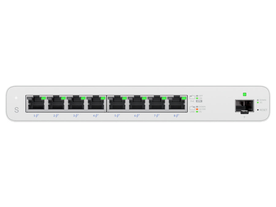 Ubiquiti UISP Switch 8 Port Gigabit PoE 110W 1SFP | UISP-S