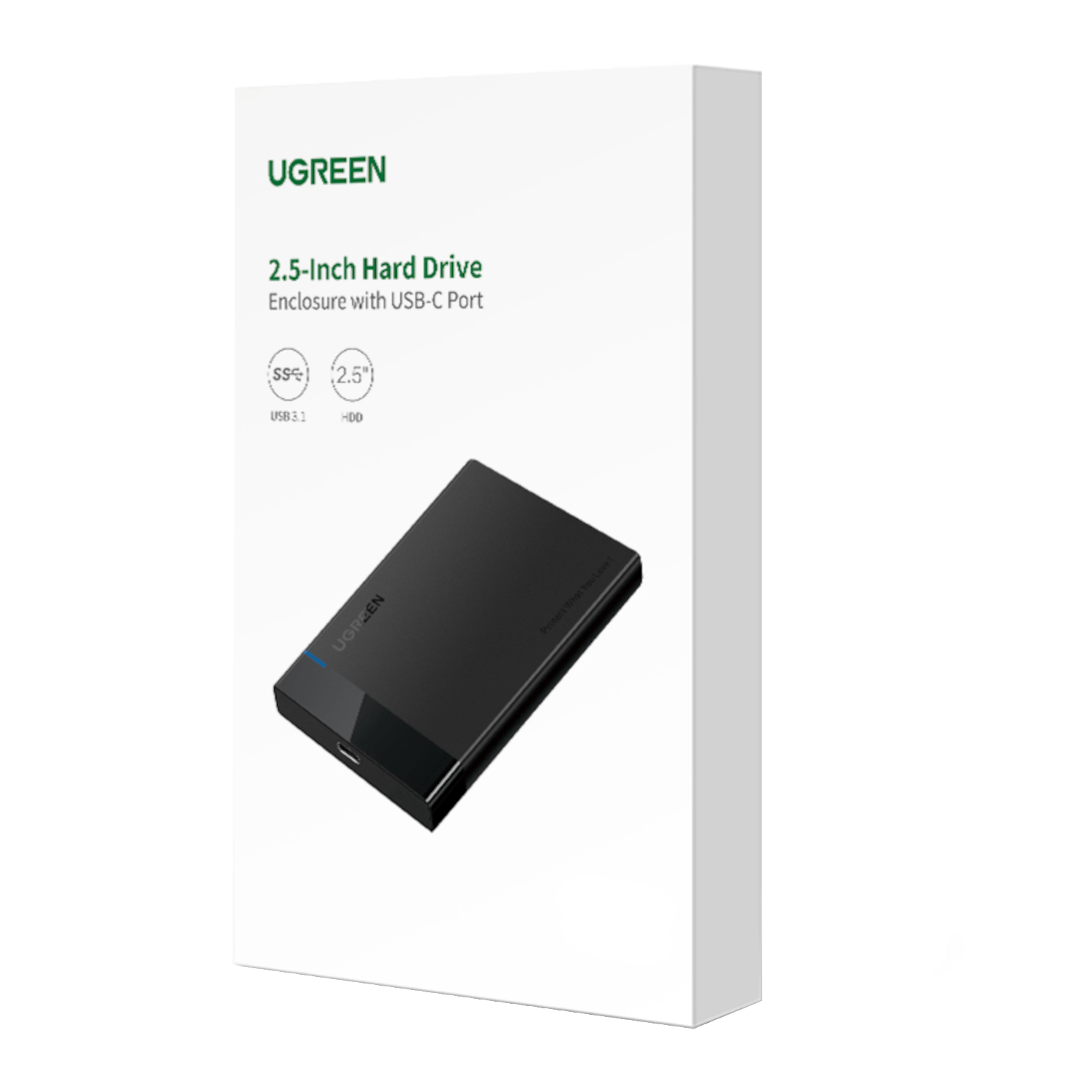 UGREEN 2.5'' SATA Hard Drive USB 3.0 Enclosure, UASP, 6Gbps – image 5
