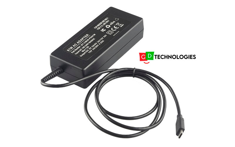 USB-C DESKTOP CHARGER FOR ACER, ASUS, DELL, HP AND LENOVO LAPTOPS