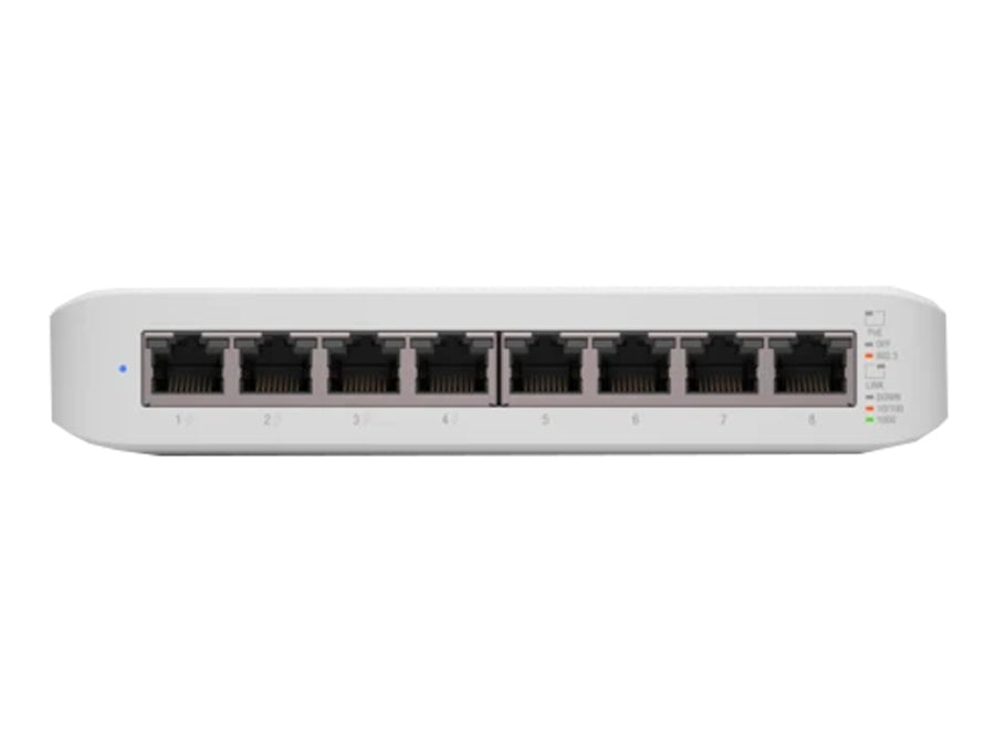 Ubiquiti UniFi Switch Lite 8 Port Gigabit 4PoE 52W | USW-Lite-8-POE