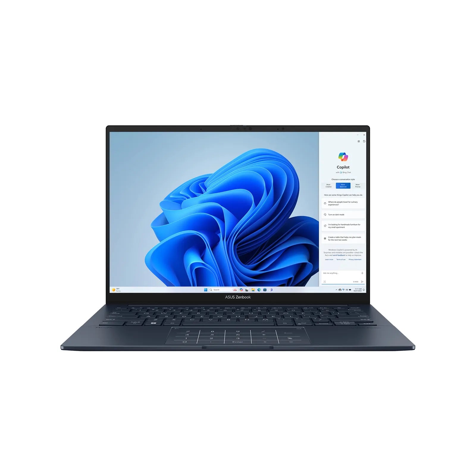 Asus ZenBook 14" Core-U9 16GB 512GB Win 11 Home Notebook