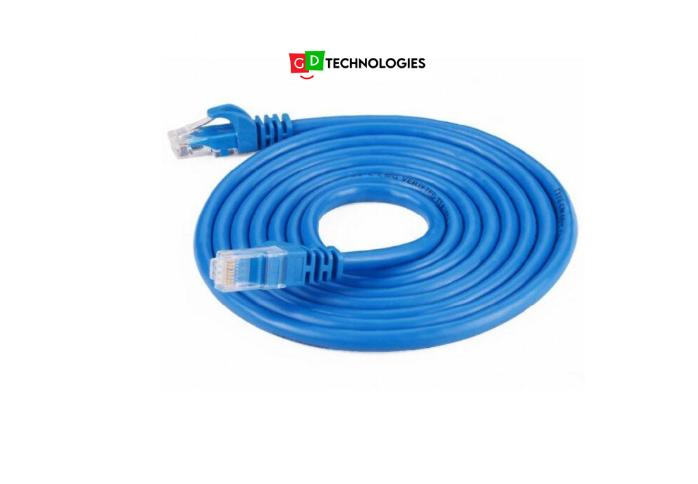 Cat5e Ethernet Network Patch 5.0m Beige Cable