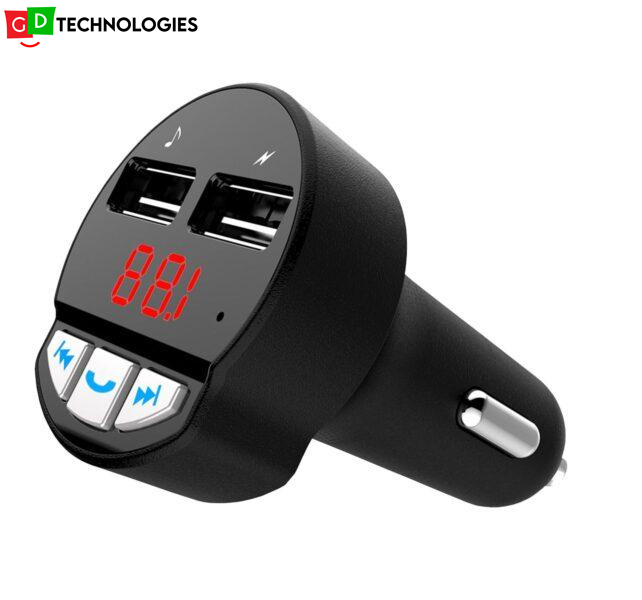 Wireless Car FM Transmitter + Charger