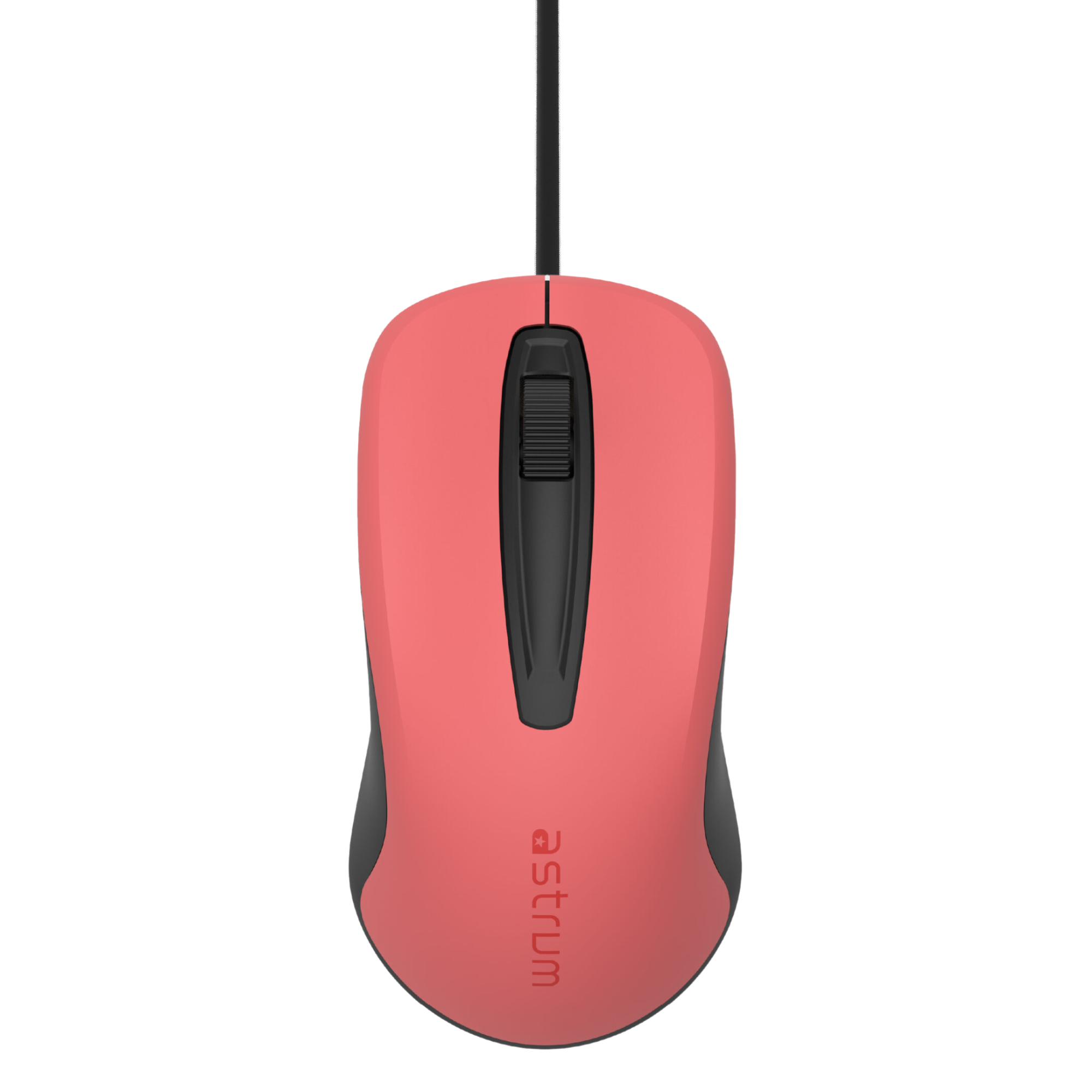 Astrum Dynamic Wired USB Mouse Black/Red - MU120
