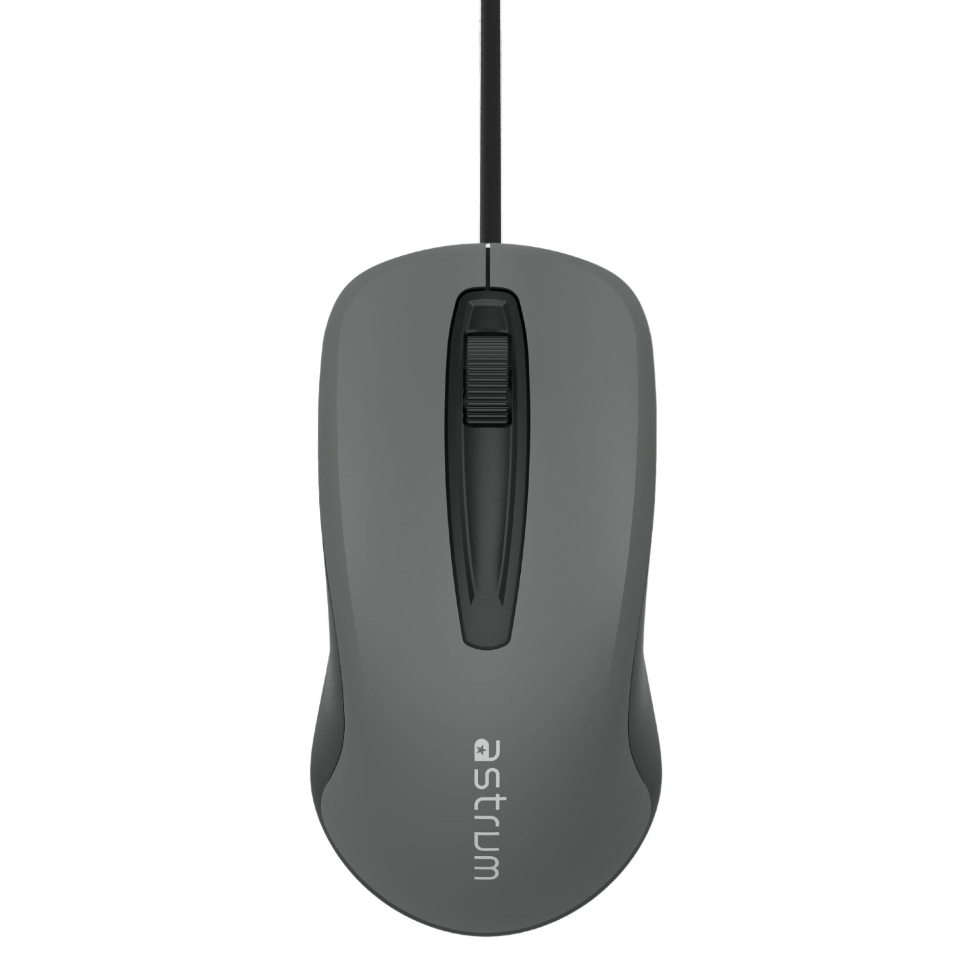 Astrum Precision Wired USB Mouse Black/Grey - MU120
