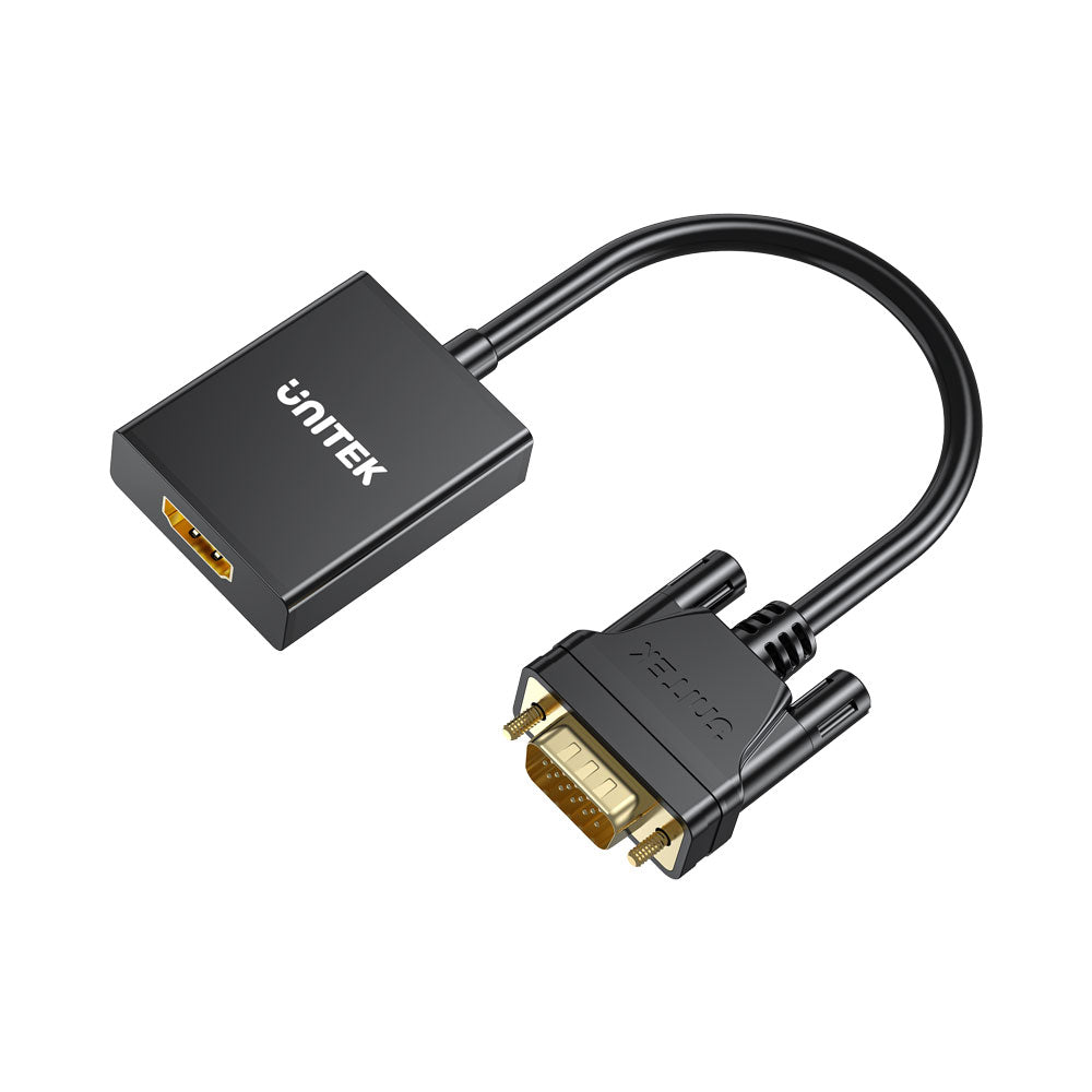 UNITEK VGA TO HDMI ADAPTER- AUDIO(V1112A)