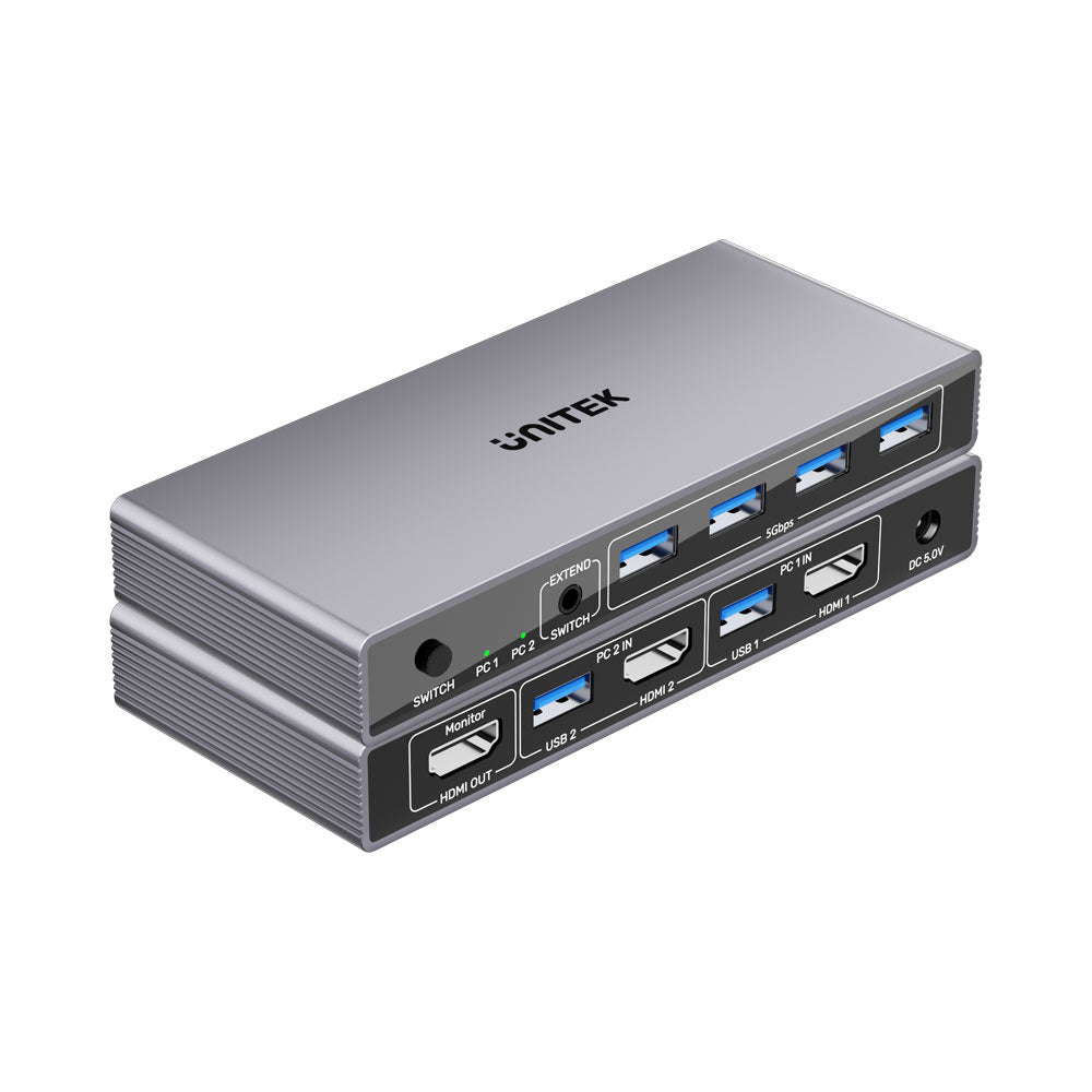 UNITEK V1309A 4K HDMI 4-PORT USB3.2 GEN1 5GBPS KVM SWITCH