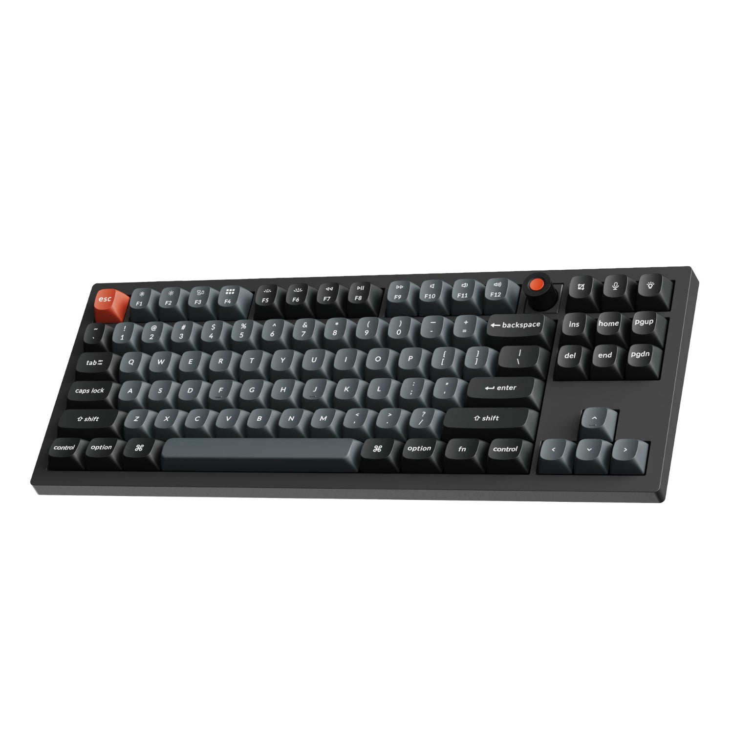 Keychron V3 Ultra 80% 8K Red Switch Hot-Swap RGB Wireless Keyboard - Black – image 4
