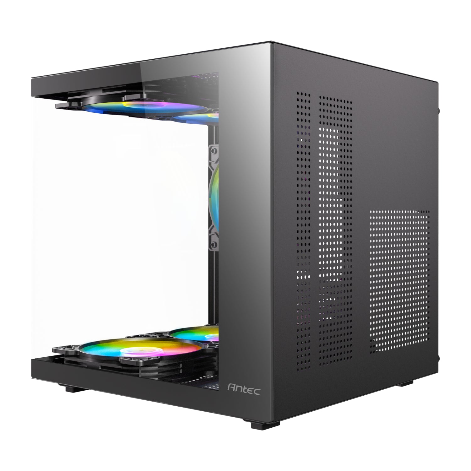 Antec VCX10M ARGB Micro-ATX | ITX Mini-Tower Gaming Chassis - Black – image 3