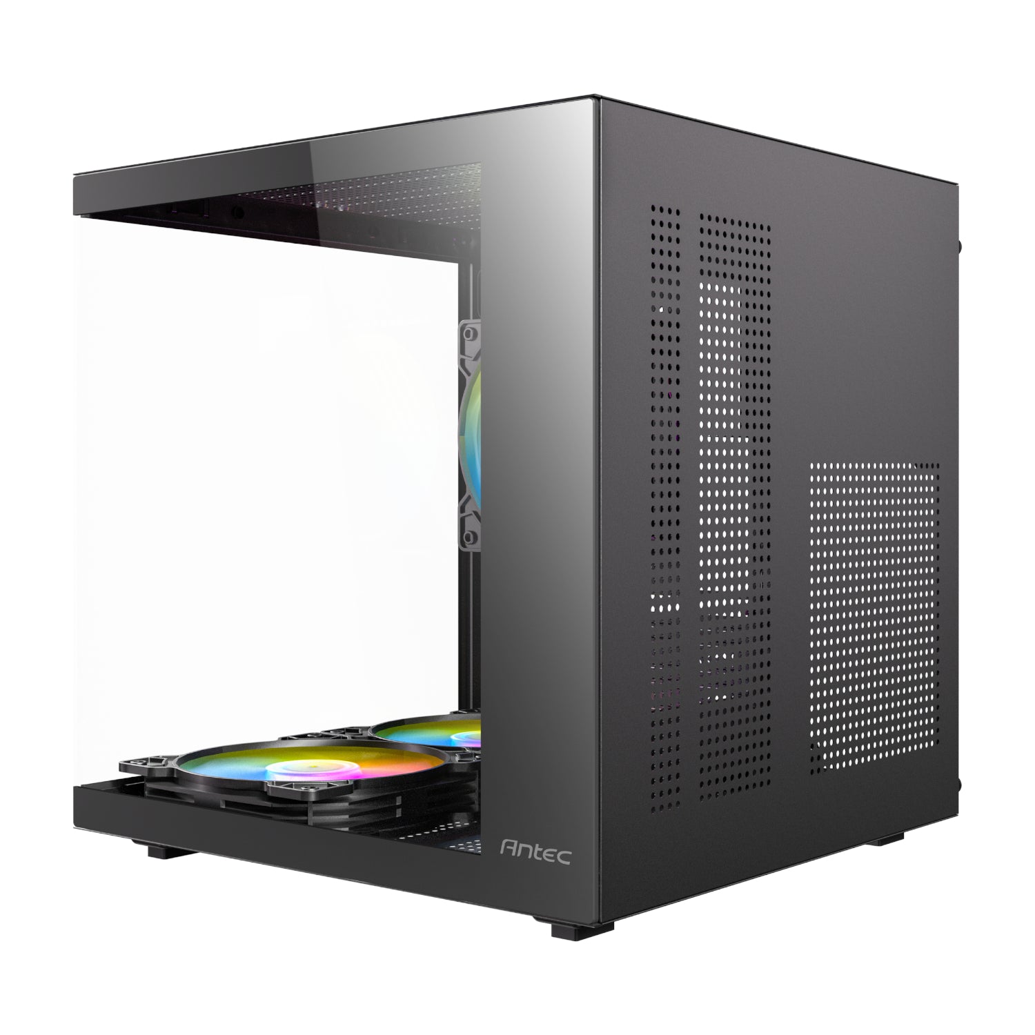 Antec VCX10M RGB Micro-ATX | ITX Mini -Tower Gaming Chassis - Black - image 3