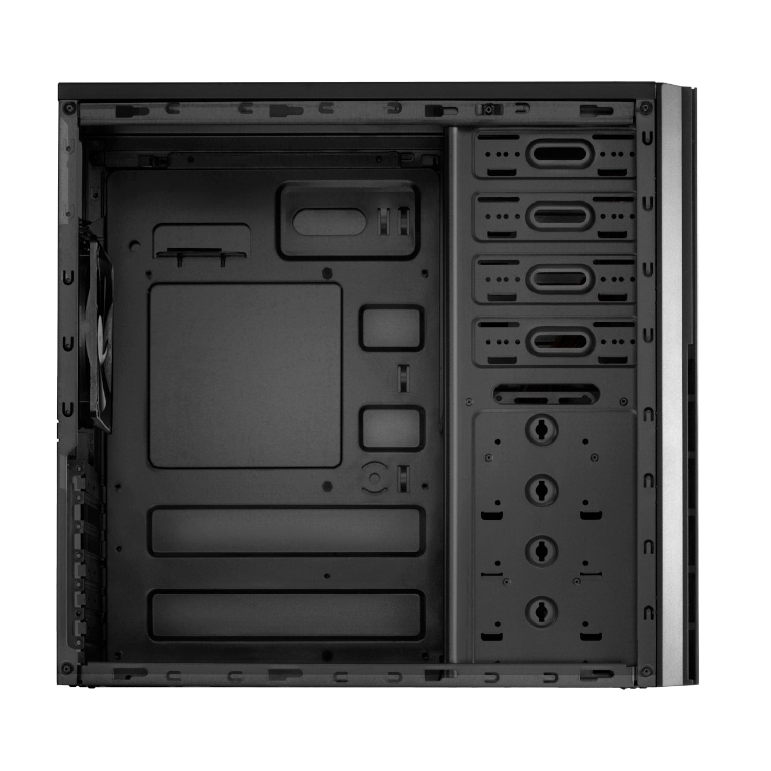 Antec VSK4000B ATX | Micro-ATX | ITX  Mini -Tower Chassis - Black – image 3