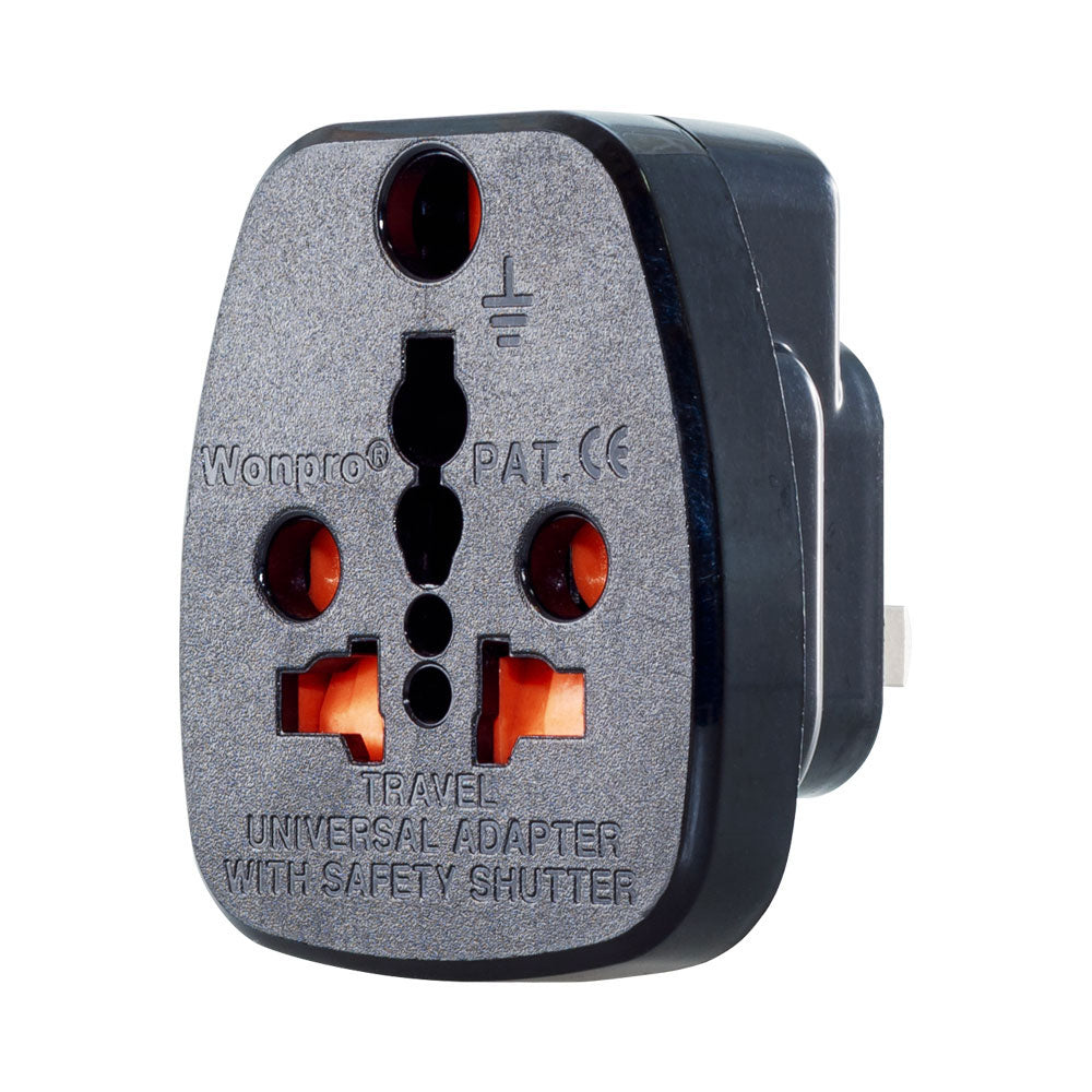 LINKQNET WASL-7 BRITISH MALE TO SA FEMALE BLACK ADAPTER