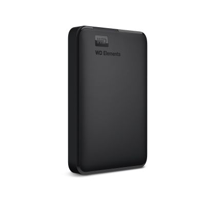 WD Elements 1TB Black USB-A Portable HDD