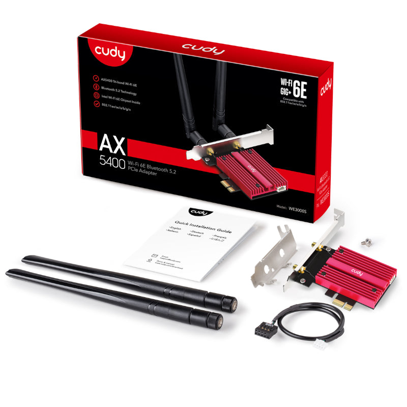 Cudy AX5400 WiFi 6E PCI Express Adapter – image 3