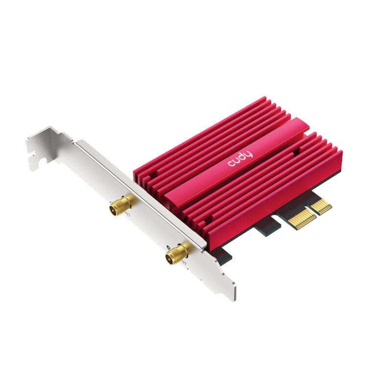 Cudy 3000Mbps WiFi 6 + BT 5.0 PCI-E Adapter