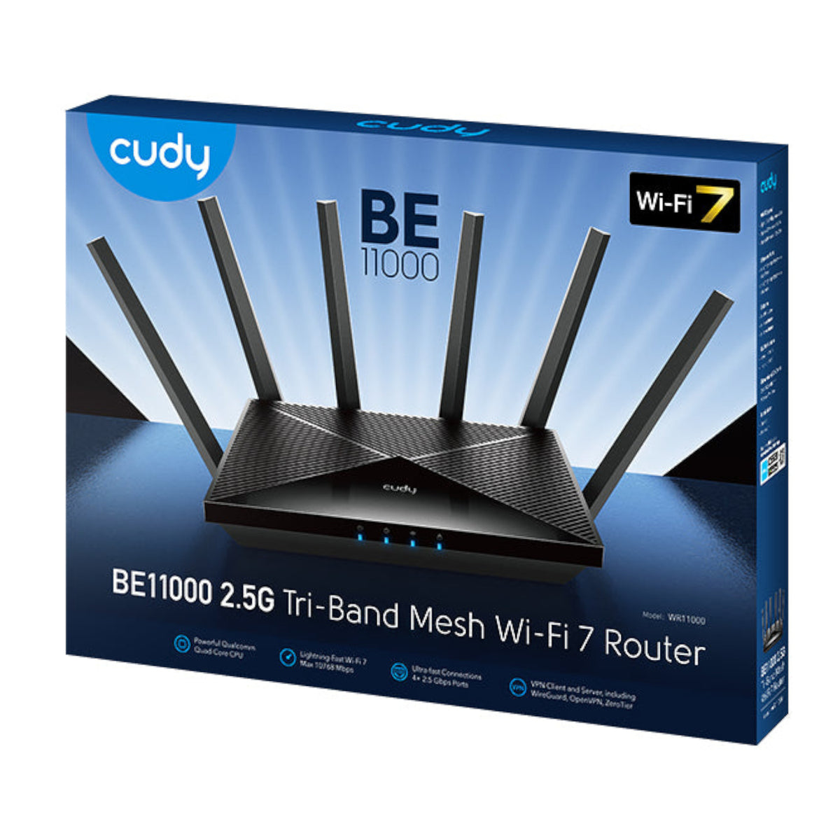 Cudy BE11000 Wi-Fi7 Gigabit Mesh Router – image 5