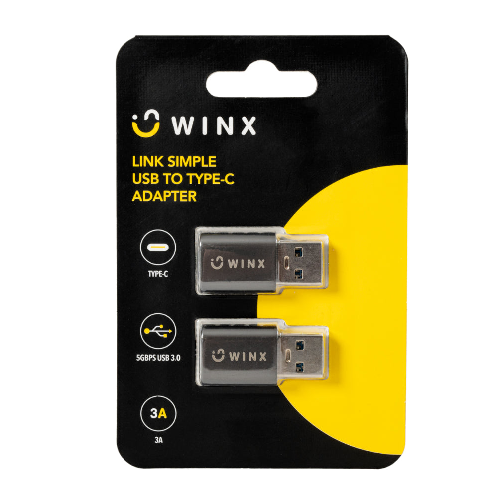 WINX LINK Simple USB to Type-C Adapter Dual Pack – image 6