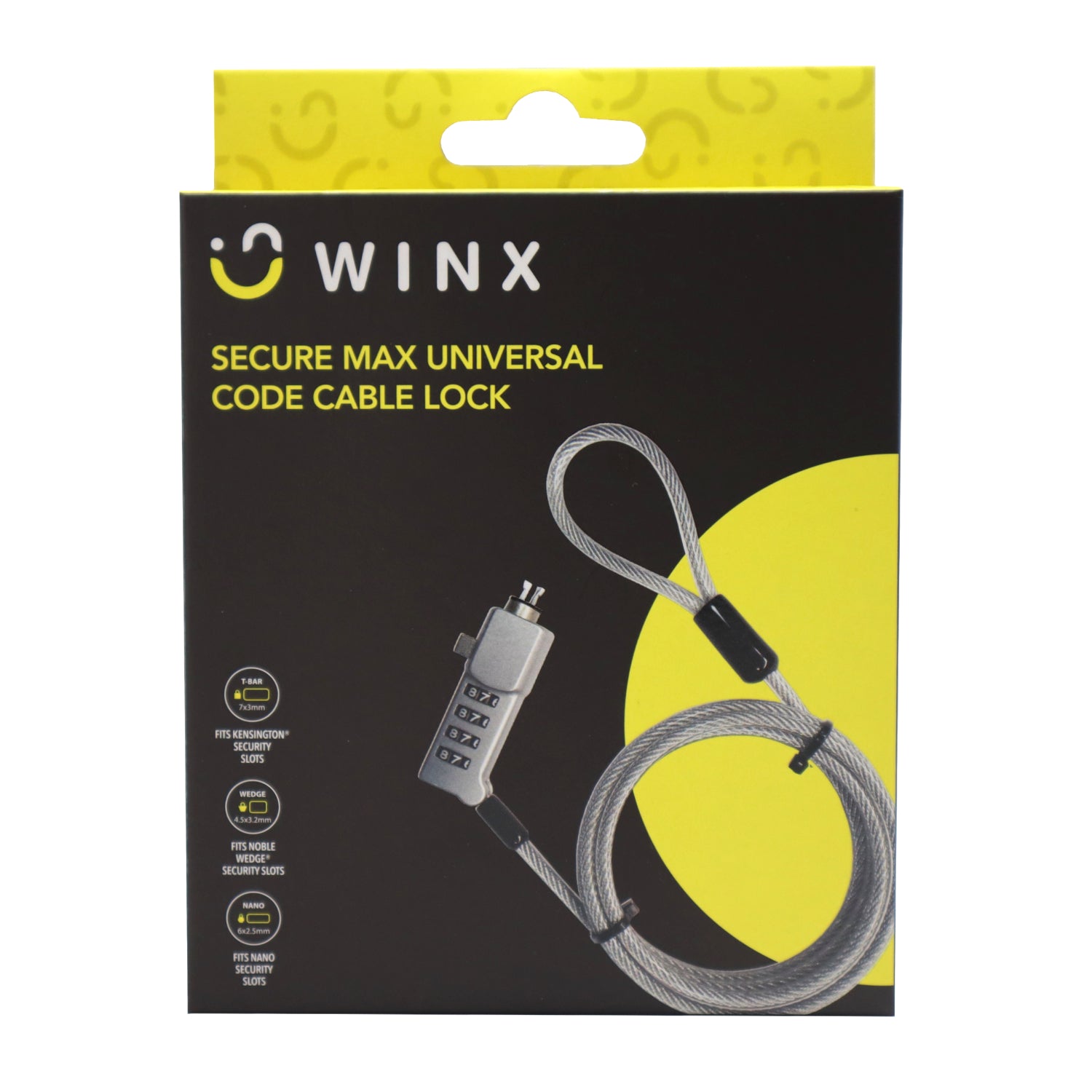 WINX Secure Max Universal Code Cable Lock – image 6