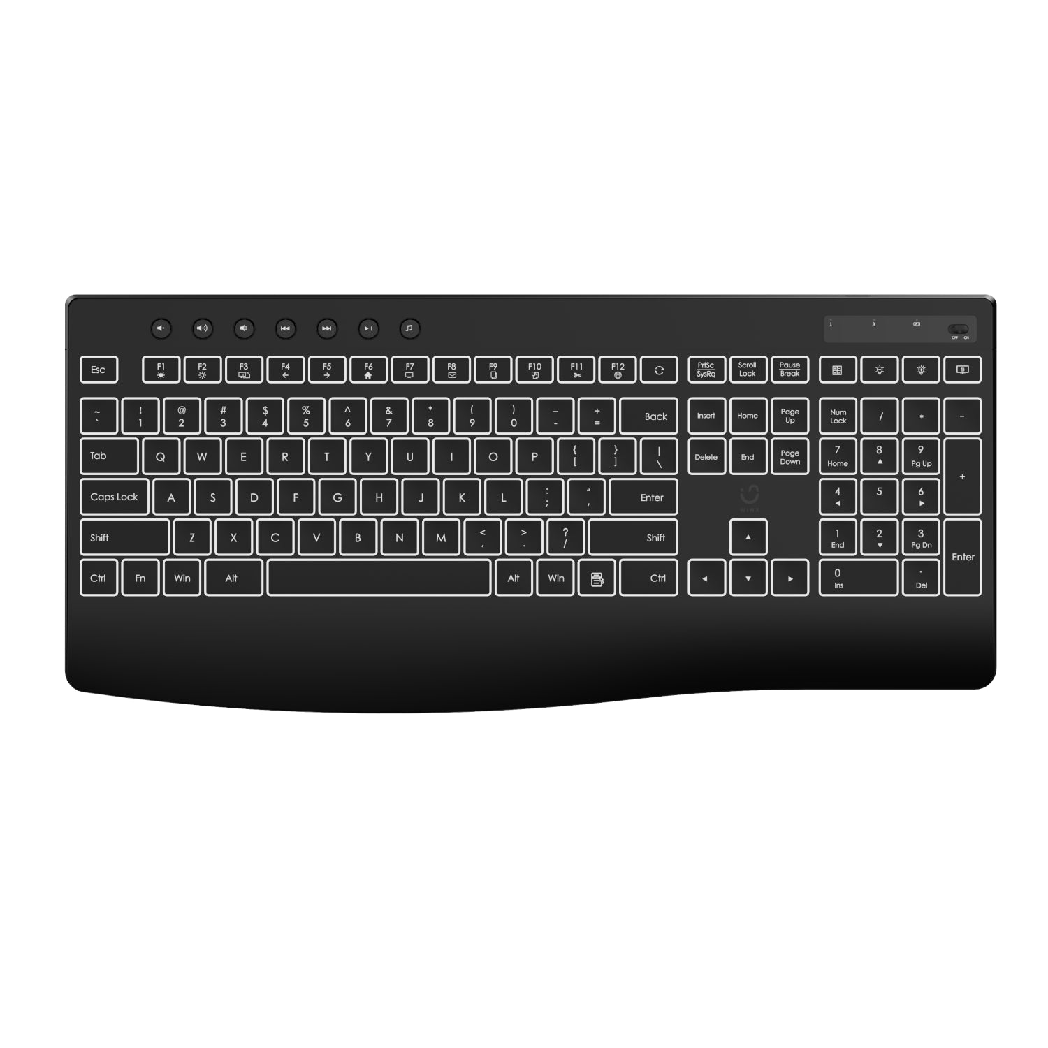 WINX DO Business Backlit Wired Keyboard and Mouse Combo – image 3